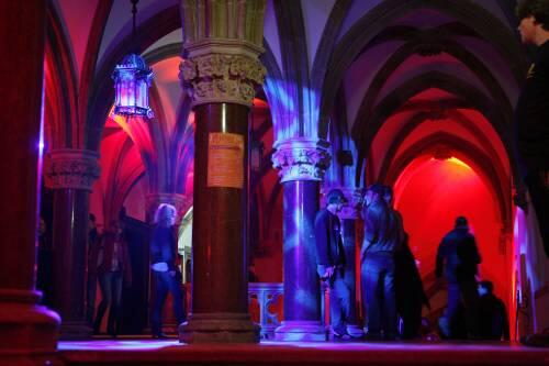 Vom Sitzungssaal bis zum Prunkhof wurde im Rathaus gerockt.