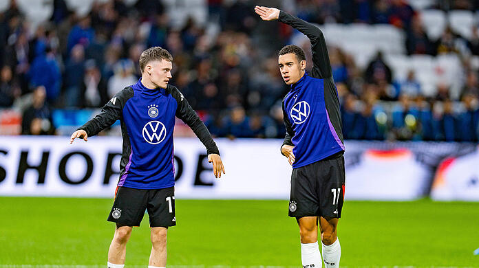 Zwei der großen Hoffnungsträger für die Heim-EM: Florian Wirtz und Jamal Musiala.