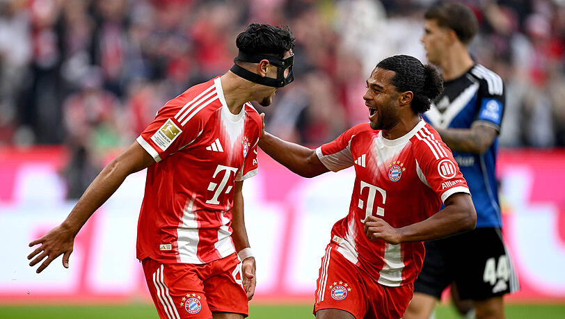 Traf zum zwischenzeitlichen 2:0 für den FC Bayern: Aleksandar Pavlovic.
