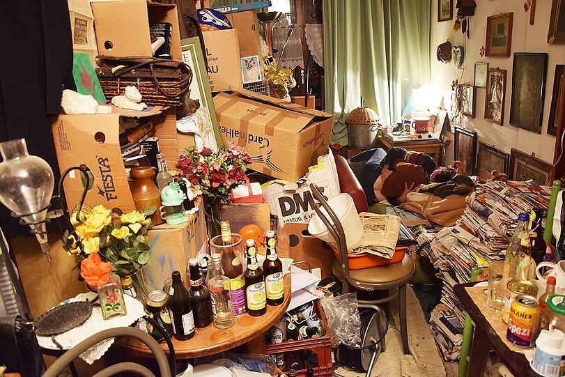 Messis im Liebesrausch? Dafür ist das Ganze dann doch zu ästhetisch, oder? Installation von Janina Totzauer.