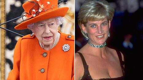 Queen Elizabeth II. (l.) wollte Prinzessin Diana posthum ehren.