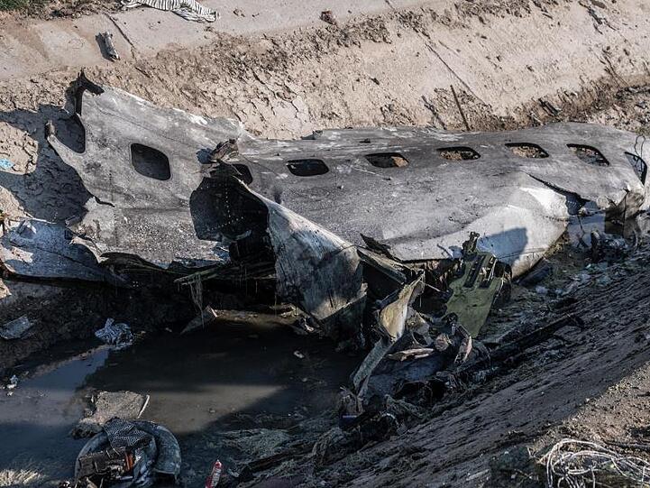 Beim Abschuss der ukrainischen Passagiermaschine starben 176 Menschen.
