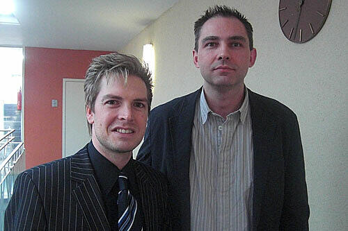 Marc Heinkelein  und Marcel Juegel