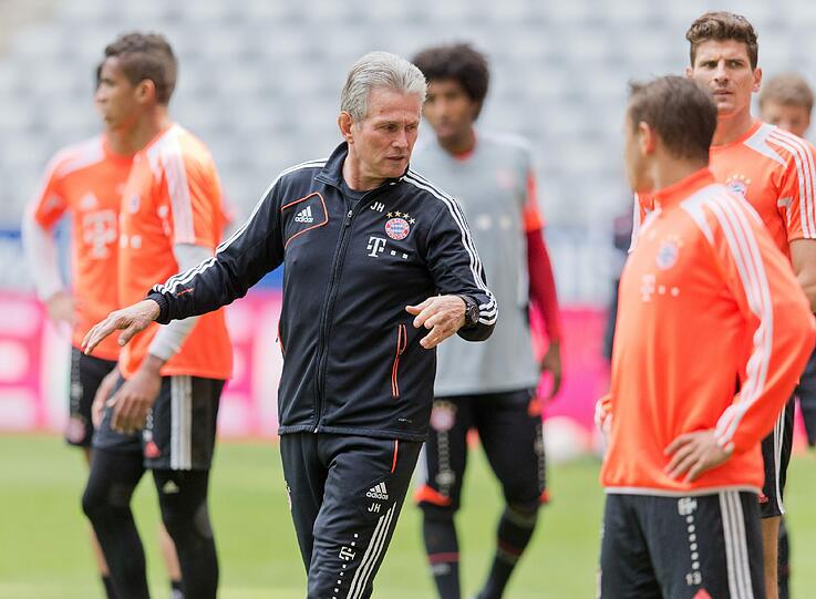 Die Bilder vom Training in der Allianz Arena