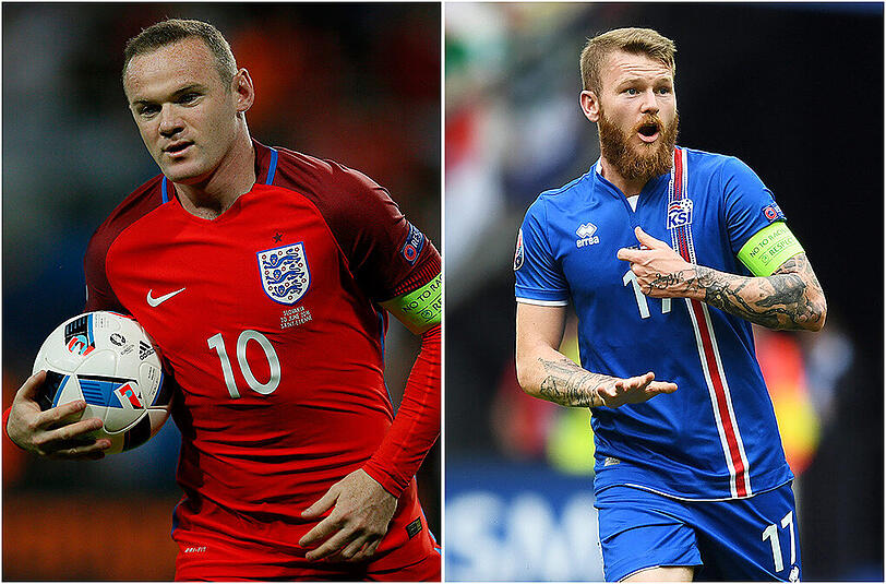 Montag um 21 Uhr in Nizza: England gegen Island