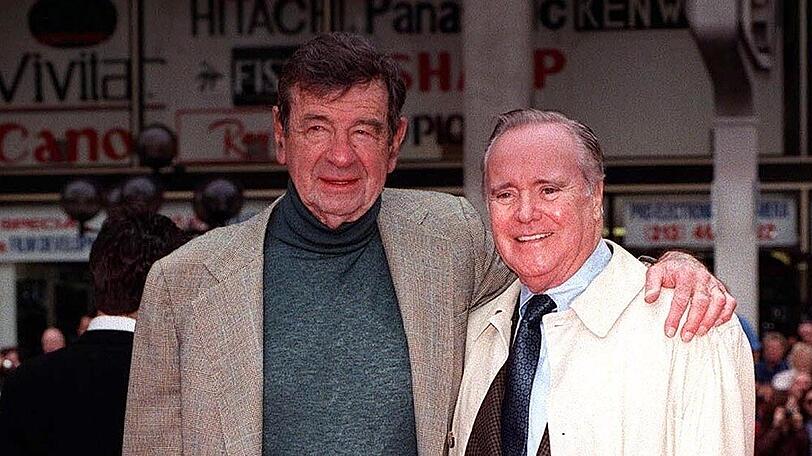 Den einen gab es selten ohne den anderen: Walter Matthau (l.) und Jack Lemmon im Jahr 1998