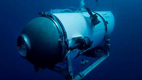 Das "Titan"-Tauchboot des Unternehmens Oceangate Expeditions.