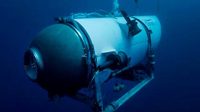 Das "Titan"-Tauchboot des Unternehmens Oceangate Expeditions.
