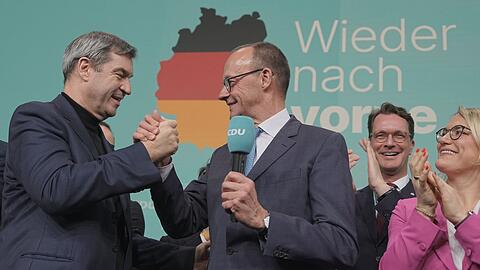 Markus Söder sagt Nein zu den Grünen.