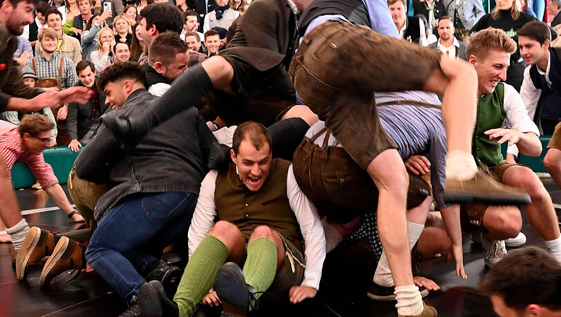Wild geht’s mitunter zu auf dem Teufelsrad.