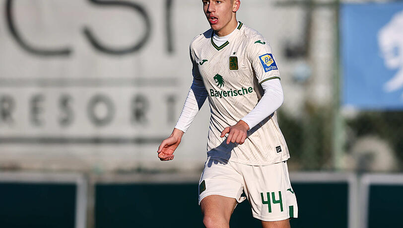 Youngster Loris Husic durfte bereits im Trainingslager-Testspiel gegen Winterthur ran.