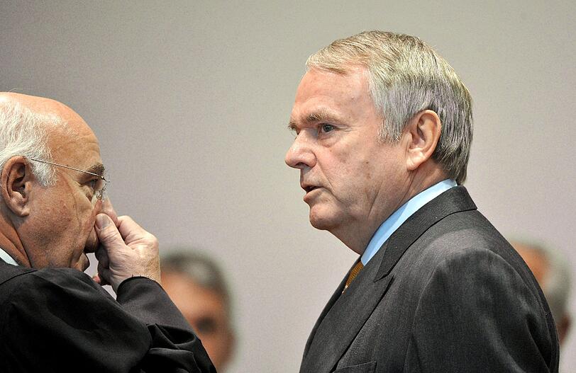 Ludwig-Holger Pfahls vor Gericht