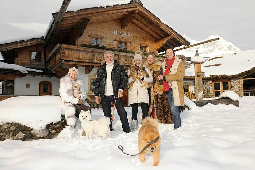 Die Promi-Familie aus der Reality-Soap besitzt ja bekanntlich ein Haus in Österreich.