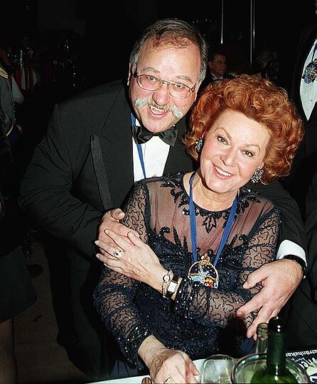 Hagn und die damalige Wiesn-Chefin Gabriele Weishäupl.