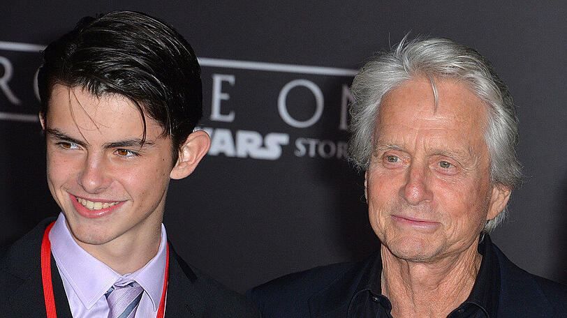 Dylan und sein Vater Michael Douglas vor rund zwei Jahren