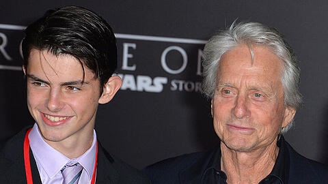 Dylan und sein Vater Michael Douglas vor rund zwei Jahren