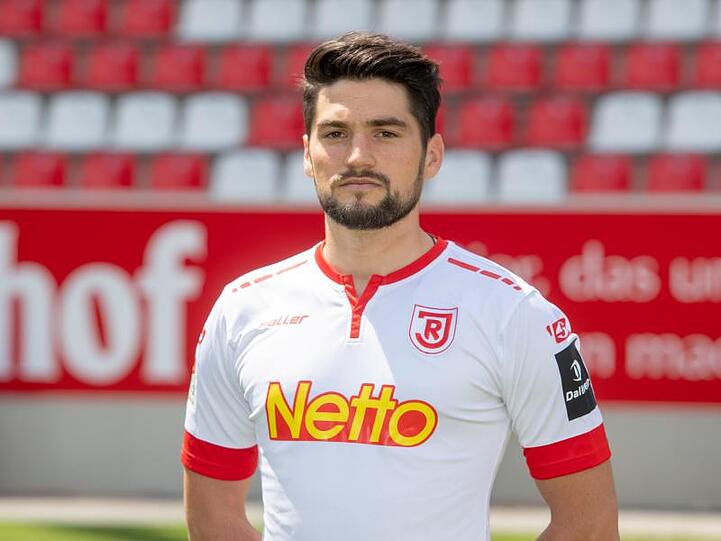 Oliver Hein vom SSV Jahn Regensburg. Foto: Armin Weigel/Archivbild