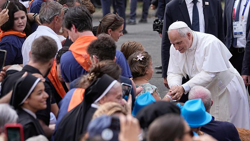 Papst Leo XIV. traf sich auch mit Missbrauchsopfern.