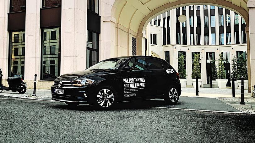 Ein "Miles"-Fahrzeug. Der Carsharing-Anbieter berechnet pro Kilometer statt pro Minute.