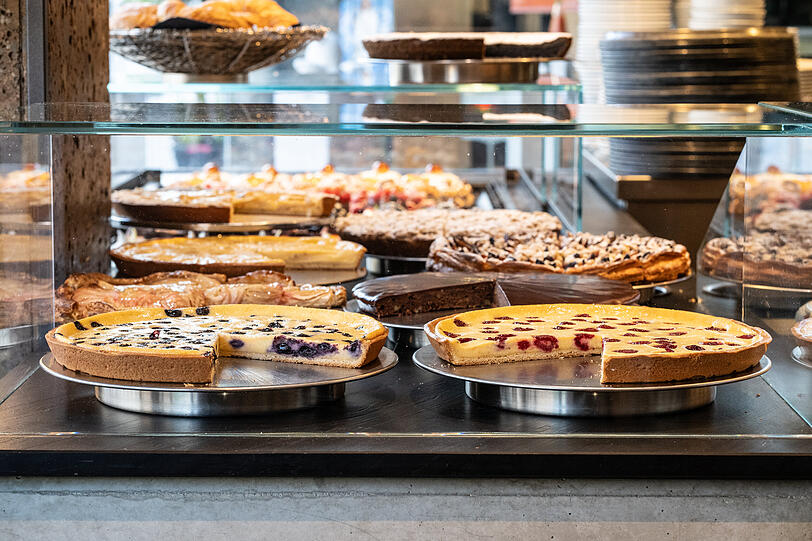 Eine Auswahl der Theke in der Oberen Hauptstraße 43 in Freising.