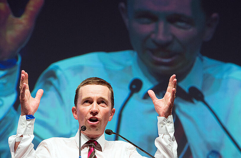 Bernd Lucke hatte auf dem AfD-Parteitag in Essen eine Niederlage erlitten.