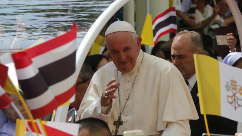 Papst Franziskus ist zu einem viertägigen Besuch in Thailand. Papst Franziskus ist zu einem viertägigen Besuch in Thailand.