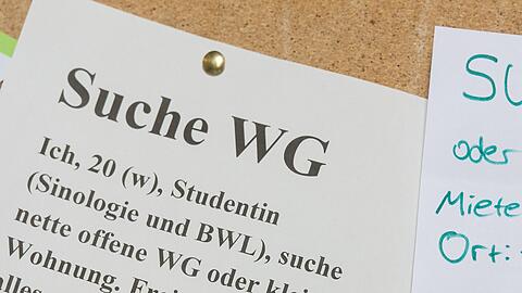 Für ein WG-Zimmer müssen Studierende in München mittlerweile durchschnittlich 720 Euro zahlen. (Symbolbild)