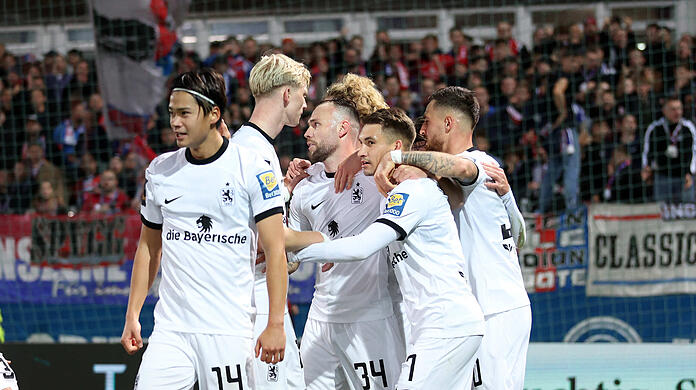 Der TSV 1860 trennt sich von der SpVgg Unterhaching mit 2:2.