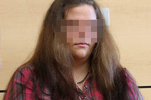 Spritzte Gift in die Milch ihrer Untermieterin: Die wegen versuchten Mordes angeklagte Anna G. (23) aus Würzburg.