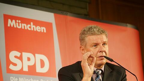 OB-Kandidat Dieter Reiter bei seiner Rede zum Wahlkampfauftakt der Münchner SPD.