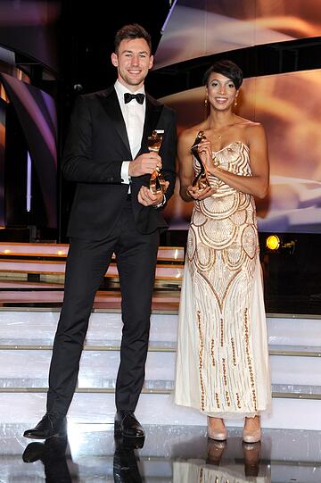 Leichtathletik-Stars: Niklas Kaul und Malaika Mihambo.