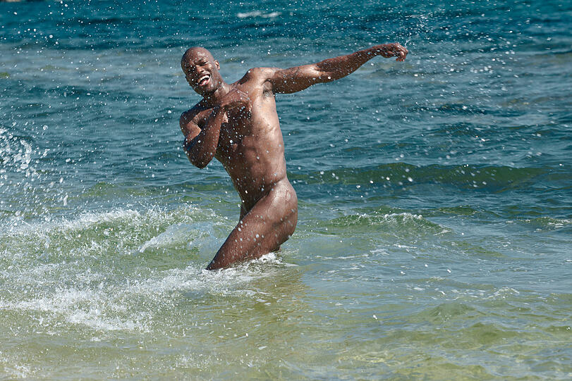 Collins Egege modelte bereits für Armani oder Hugo Boss