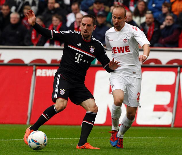 FRANCK RIBÉRY: Sprach auffällig oft mit Robben, wechselte viel die Seiten und lieferte dann von rechts die Flanke zu Müllers Treffer und zum Eigentor (2:0). Von ihm ging die meiste Gefahr aus, wurde dann geschont (71.). Note: 2