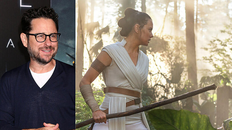 J.J. Abrams (l.) ist für "Star Wars: Der Aufstieg Skywalkers" verantwortlich