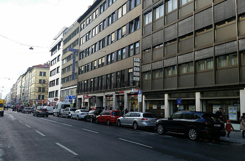 Auf Höhe der Hausnummer 18 fand der Überfall statt