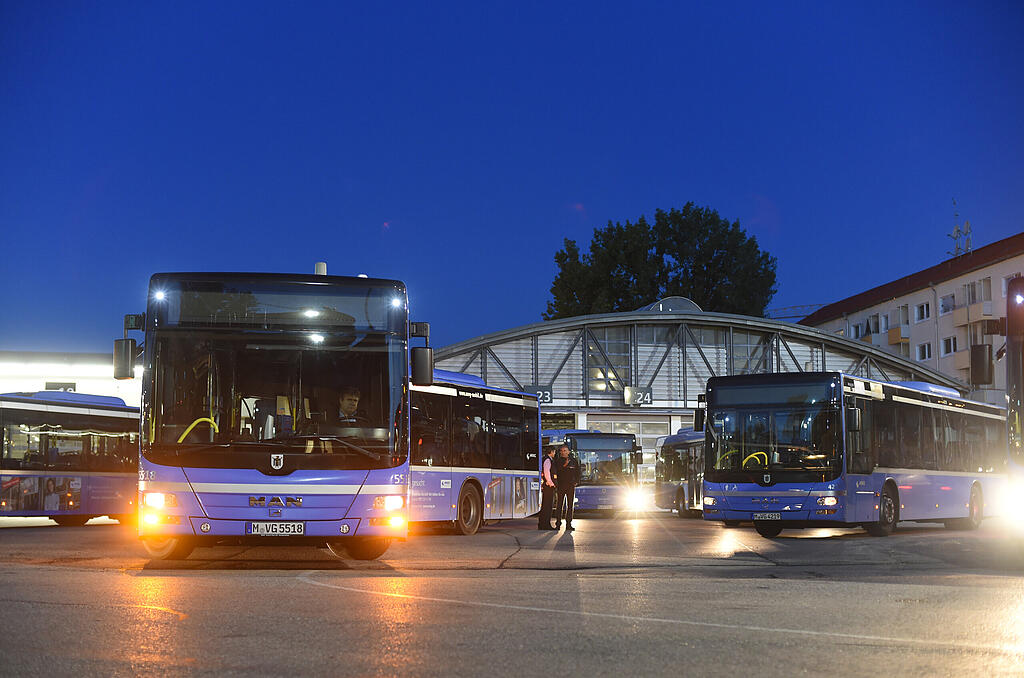 Streik Der Mvg Busse Das Erwartete Chaos Blieb Aus Abendzeitung Munchen