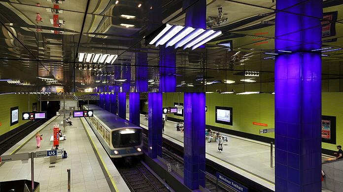 U-Bahnhof Münchner Freiheit. (Archivbild)