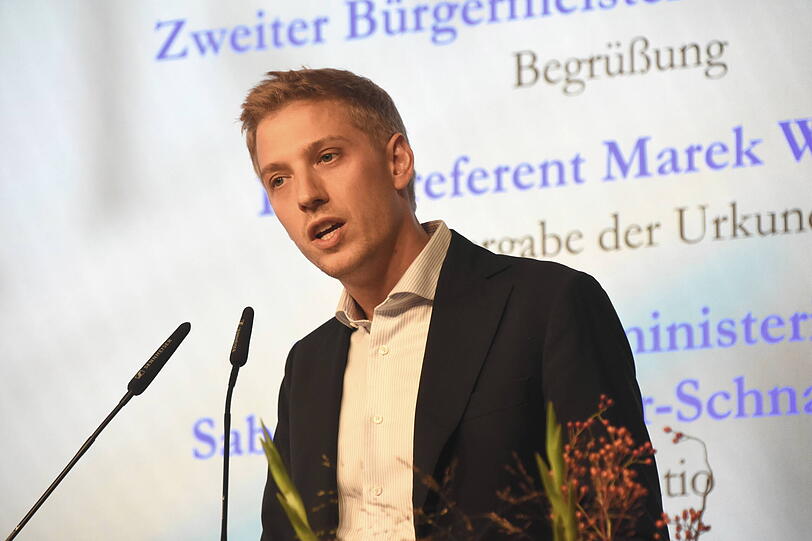 Dominik Krause ist OB-Kandidat der Gr&uuml;nen.