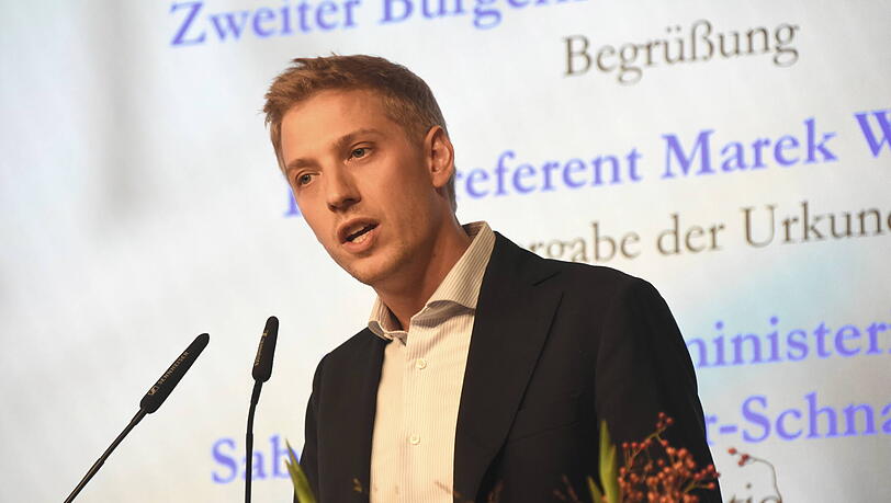 Dominik Krause ist OB-Kandidat der Gr&uuml;nen.