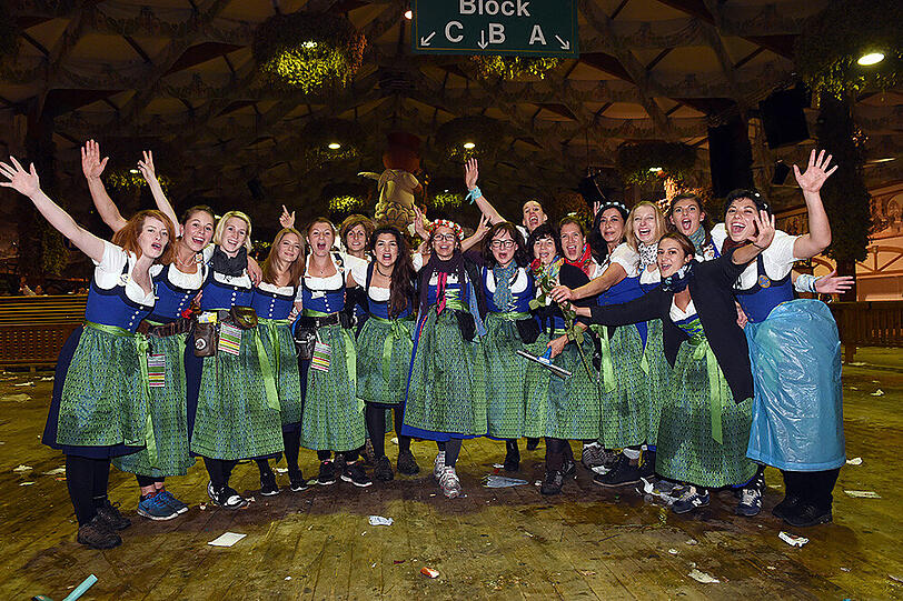 Wiesn-Kehraus 2016 im Hofbräu-Zelt &ndash; die Bilder vom Montagabend