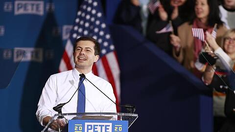 Bevor er für die demokratische Präsidentschafts-Kandidatur 2020 ins Rennen ging, war Buttigieg Bürgermeister von South Bend im US-Bundesstaat Indiana.