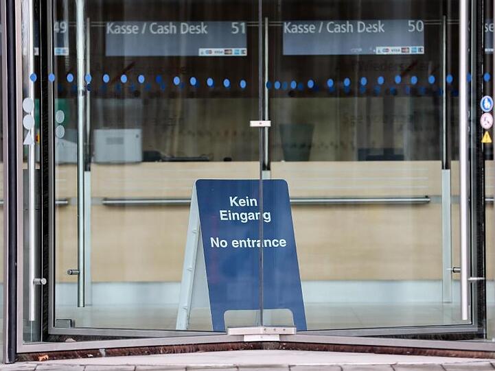 Die Türen der Leipziger Buchmesse bleiben geschlossen.