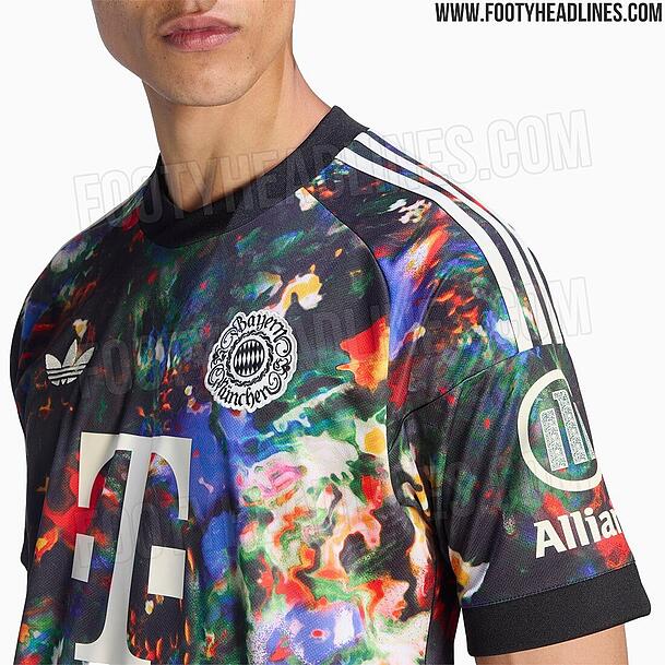 So soll das diesjährige Wiesn-Trikot des FC Bayern aussehen. So soll das diesjährige Wiesn-Trikot des FC Bayern aussehen.