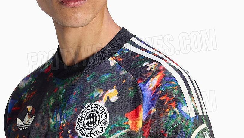 So soll das diesj&auml;hrige Wiesn-Trikot des FC Bayern aussehen.