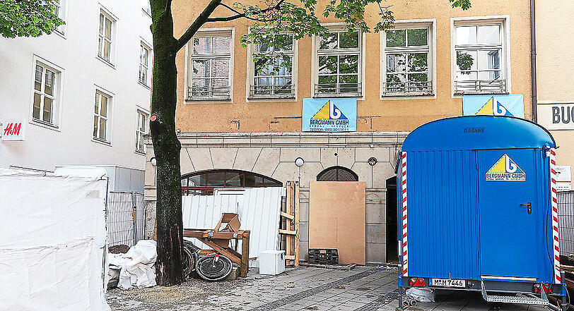 Jetzt muss der Bau Platz machen für den neuen.