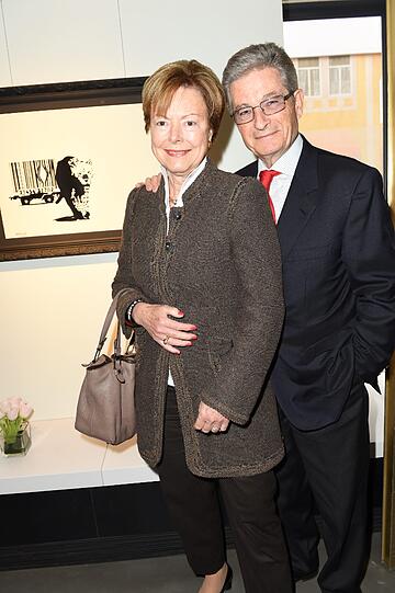 Klaus Schmidt kam mit seiner Ehefrau
