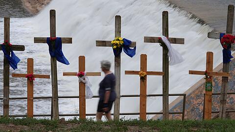 Nach der Sturzflut in Texas.