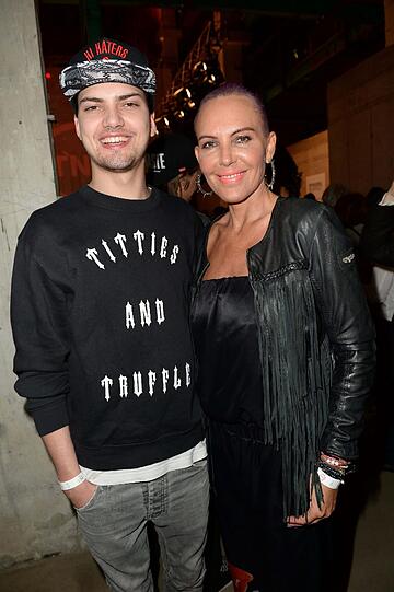 Natascha Ochsenknecht und Sohn Jimi Blue