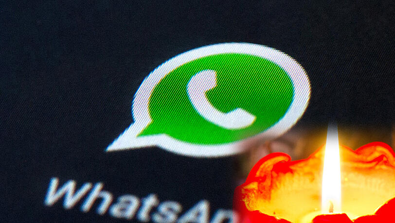 Ein Kettenbrief mit einem Kerzenbild sorgt derzeit bei Whatsapp für Verwirrung. (Symbolbild) Ein Kettenbrief mit einem Kerzenbild sorgt derzeit bei Whatsapp für Verwirrung. (Symbolbild)