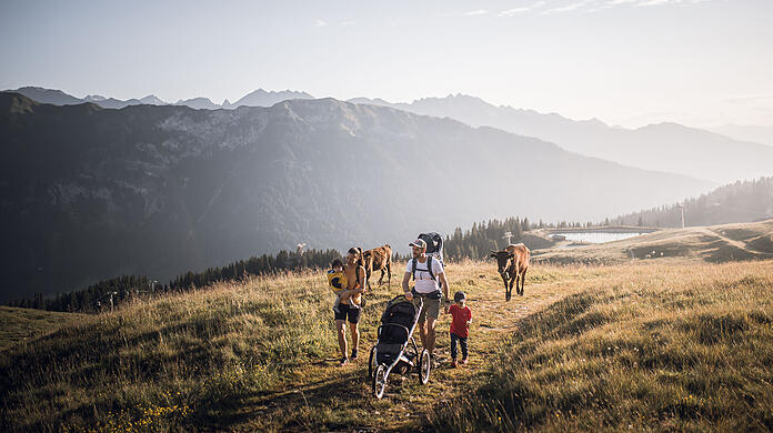 Wanderungen für Gross und Klein.